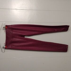 MIRA Rae Leggings Maroon Color Size Small